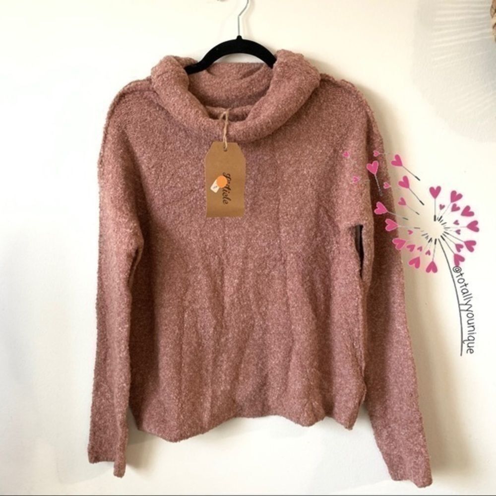 Listicle Wool Blend Turtleneck NWT Boutique